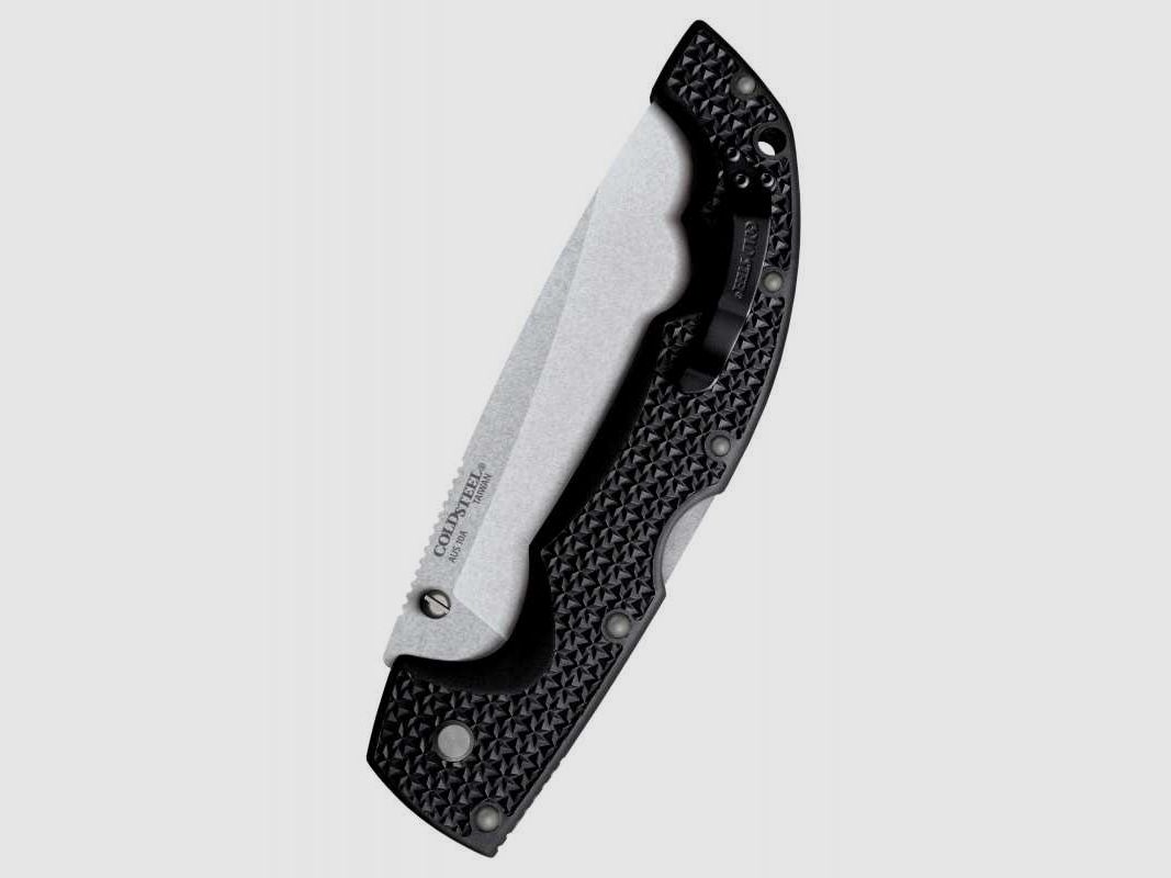 Cold Steel Voyager Drop Point XL Taschenmesser, Glatte Schneide, AUS 10A