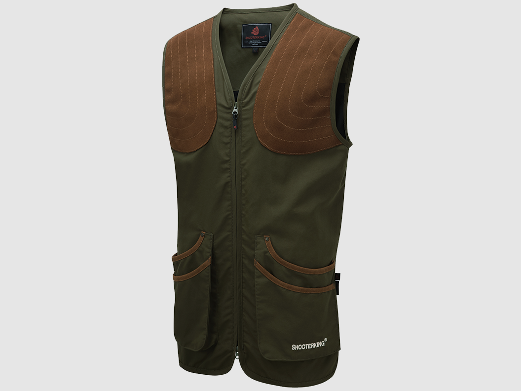 ShooterKing gilet de tir au plateau vert, image 1 sur 2