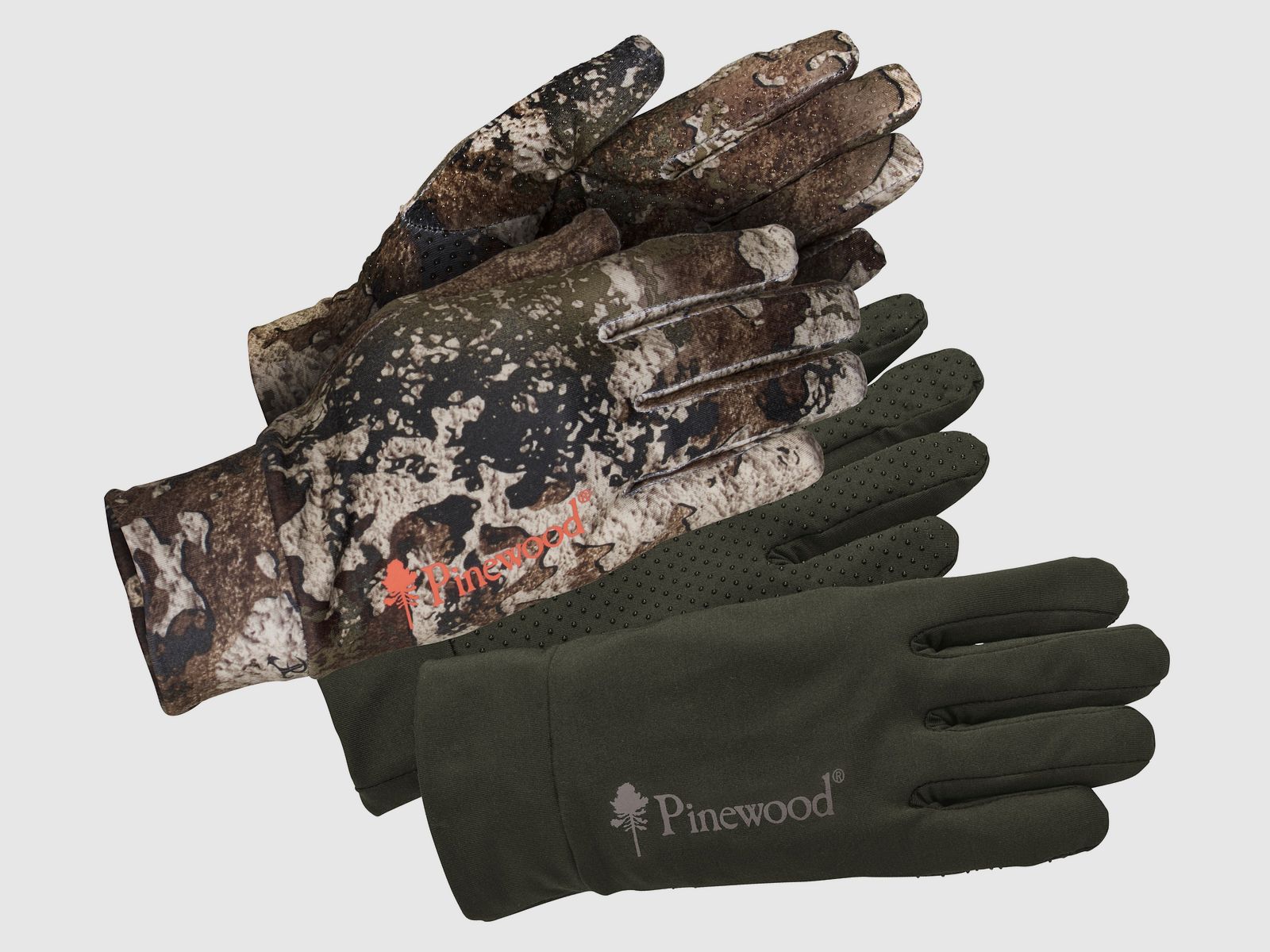 Pinewood Gloves Doppelpack Camo & moos green