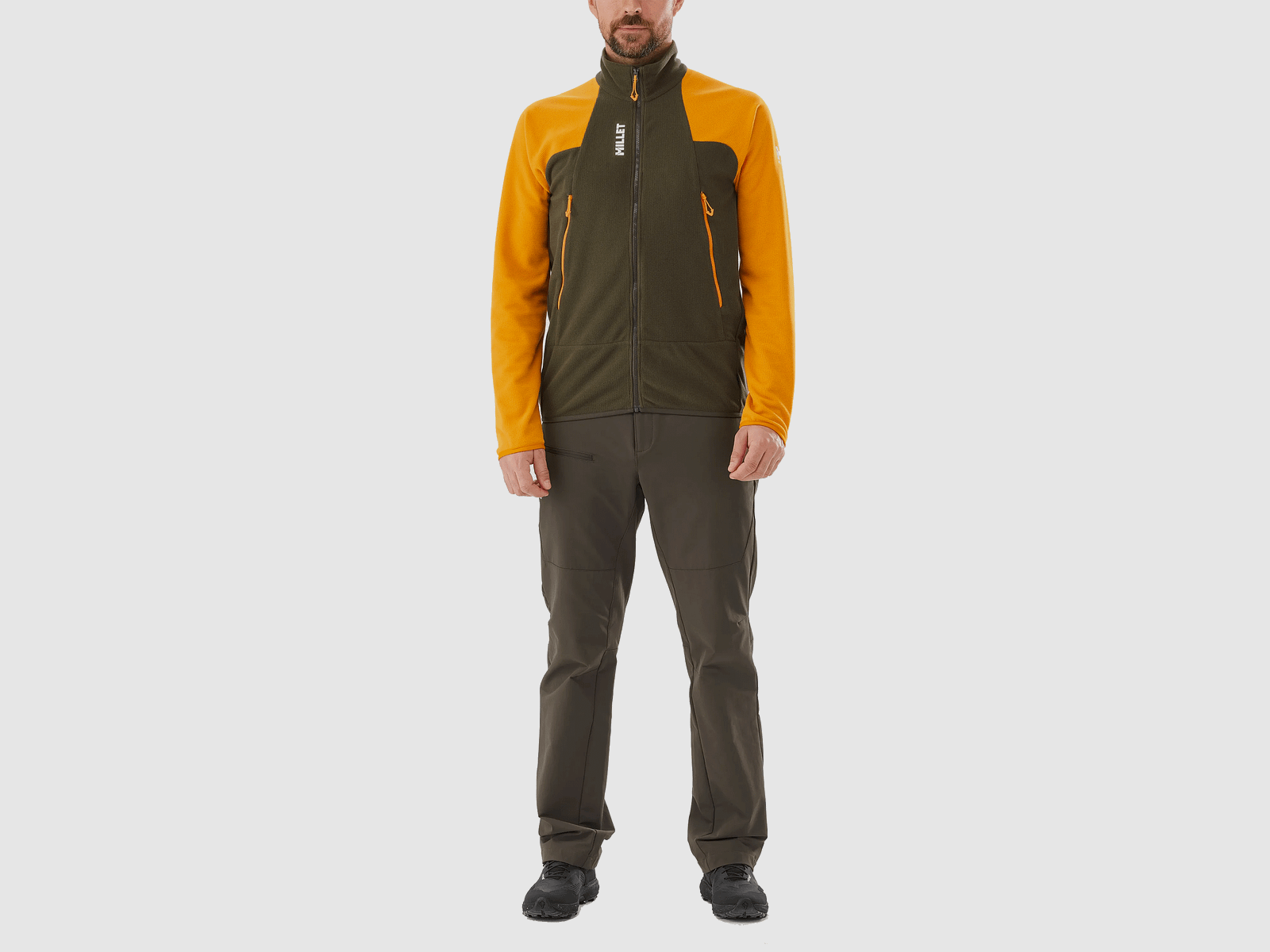 PILE – MEN – MILLET – K LIGHTGRID J Khaki, image 2 of 4