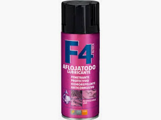 Aceite limpiador para armas F4