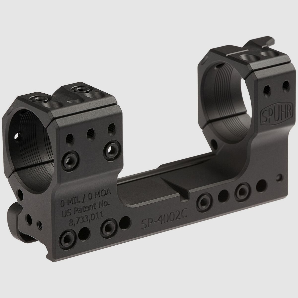 Spuhr – montage pour lunette de visée de 34 mm – 0 MOA – SP-4002CM, image 2 sur 5