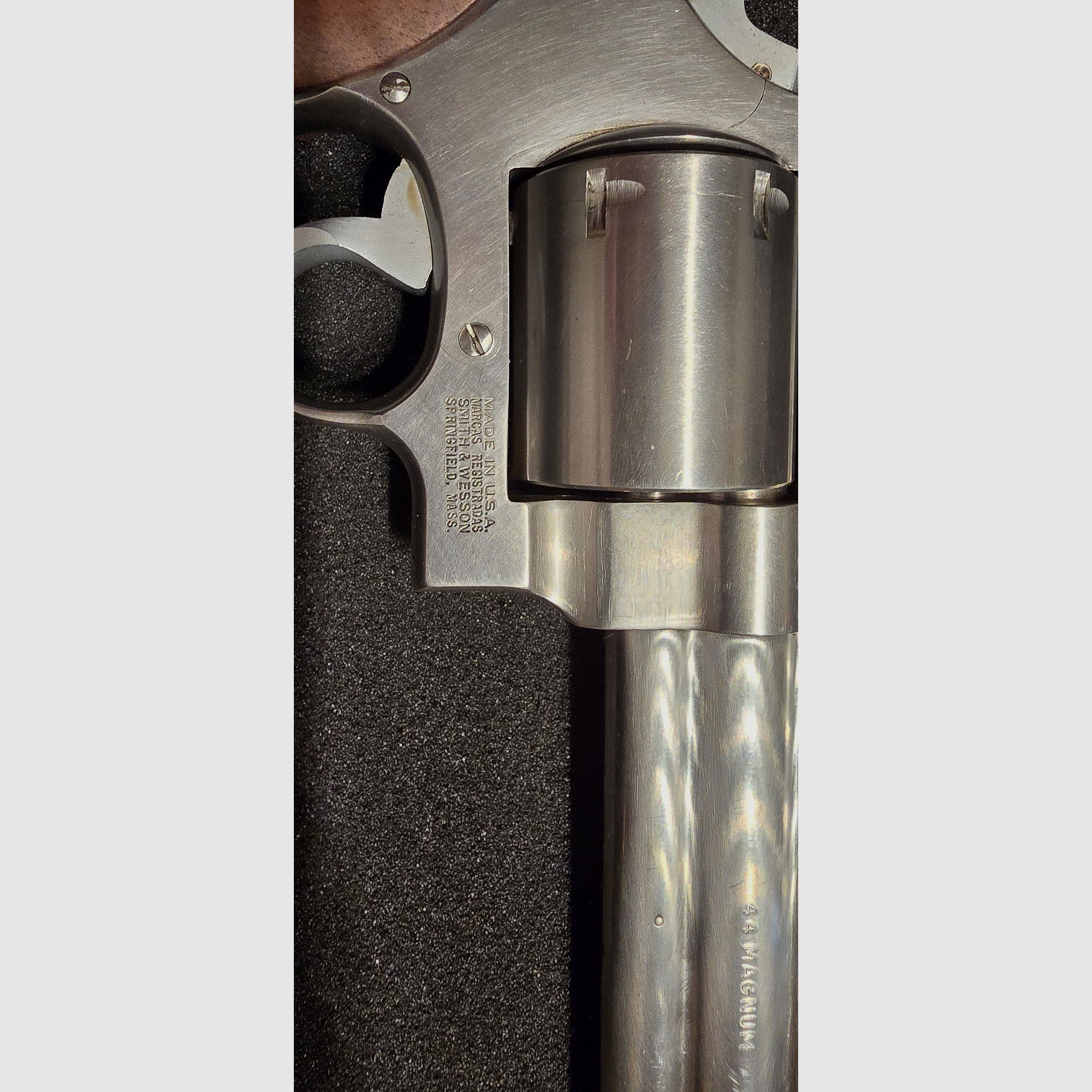 S&W Revolver .44Mag 8" Lauf - ungeflutete Trommel