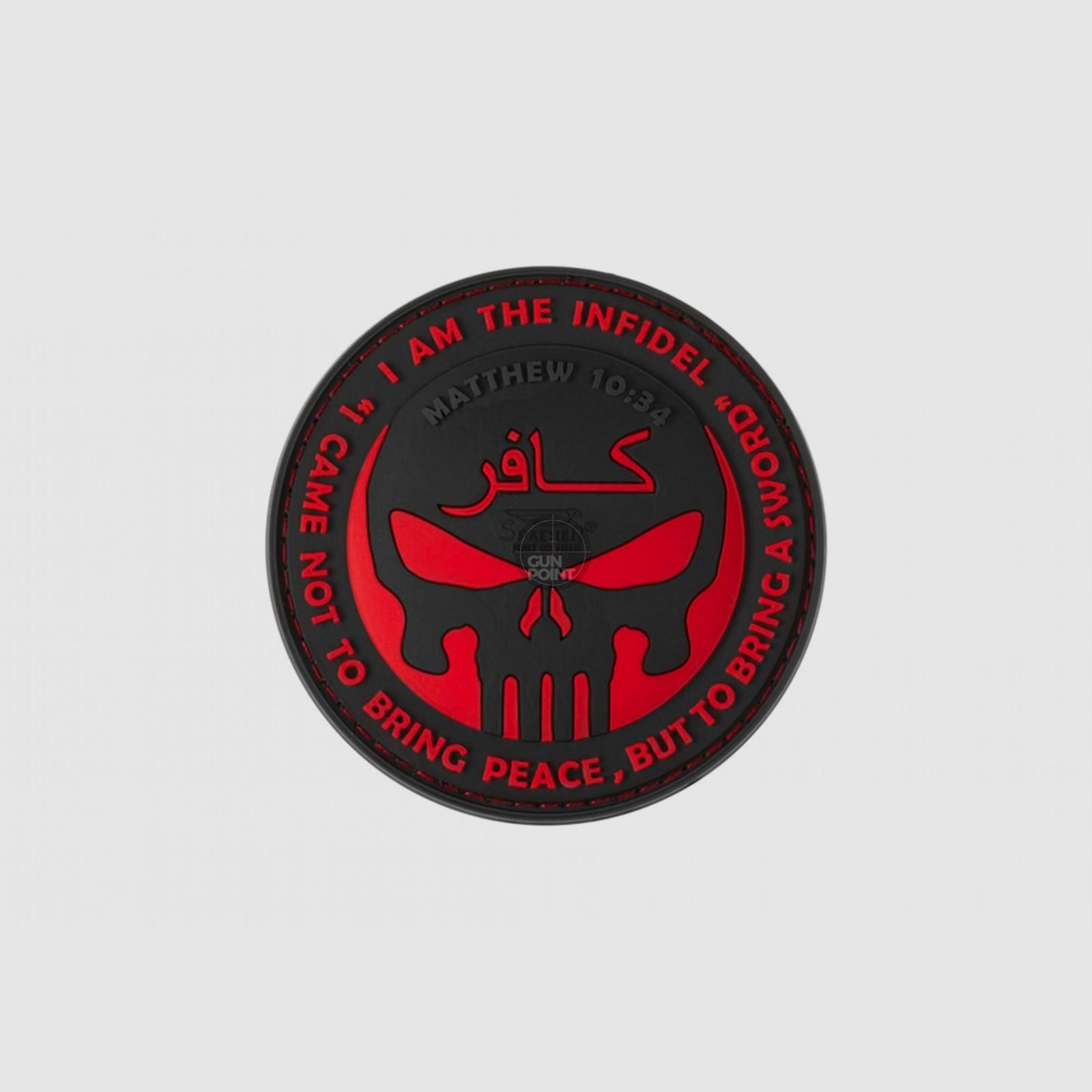 The Infidel Punisher Rubber Patch