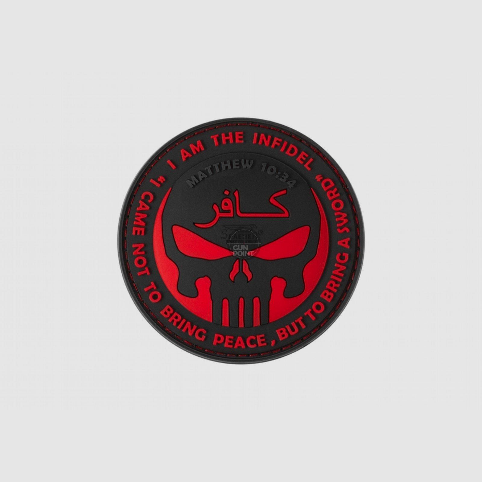 El parche de goma del castigo infiel