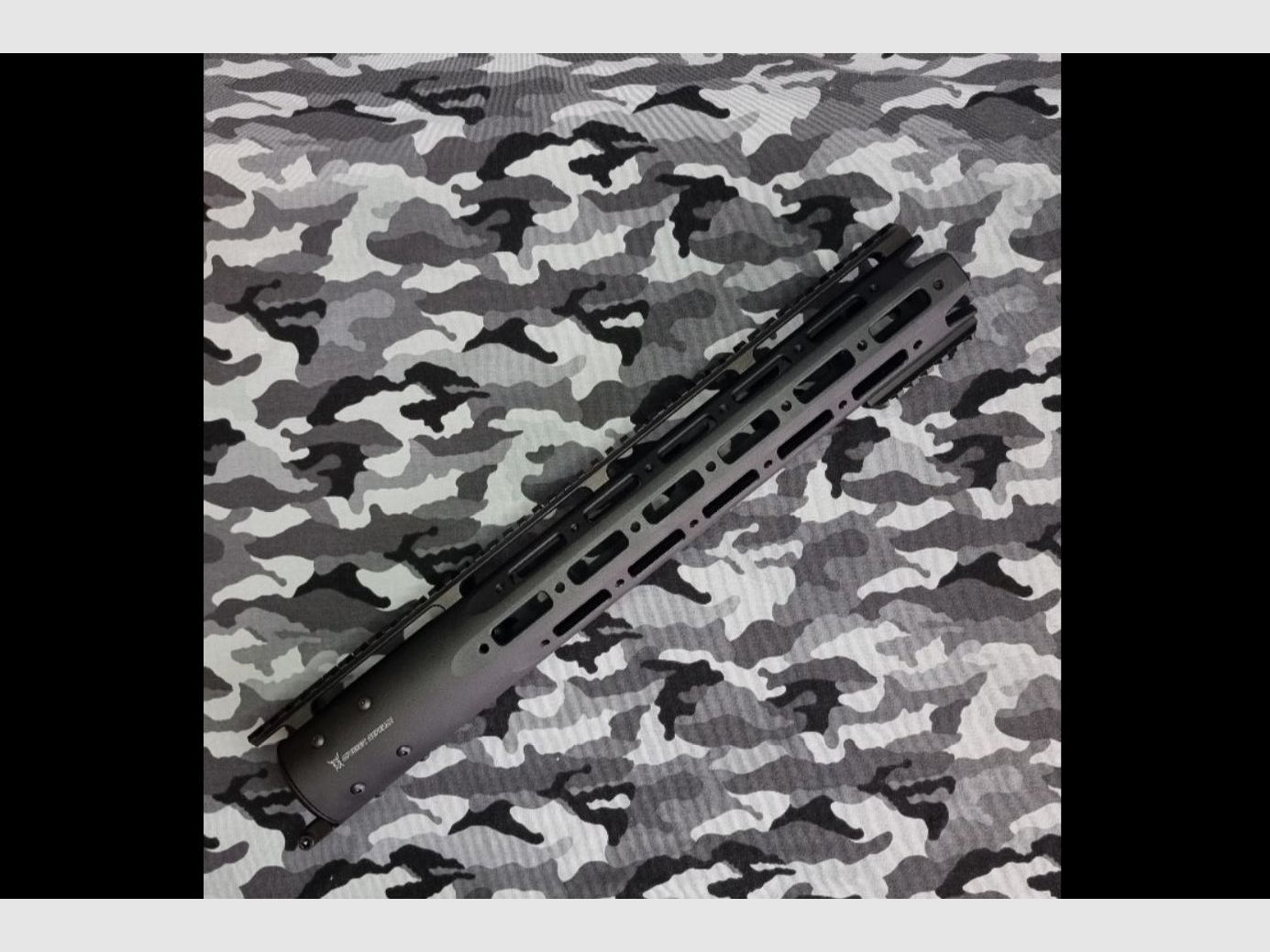 Mantelrohr Wyssen Defence DMR, schwarz, für Stgw 57