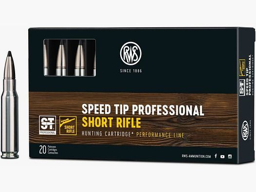 RWS S-Tip Pro SRF 10.7g/165grs, 20 .308Win; .308 7.62x51mm