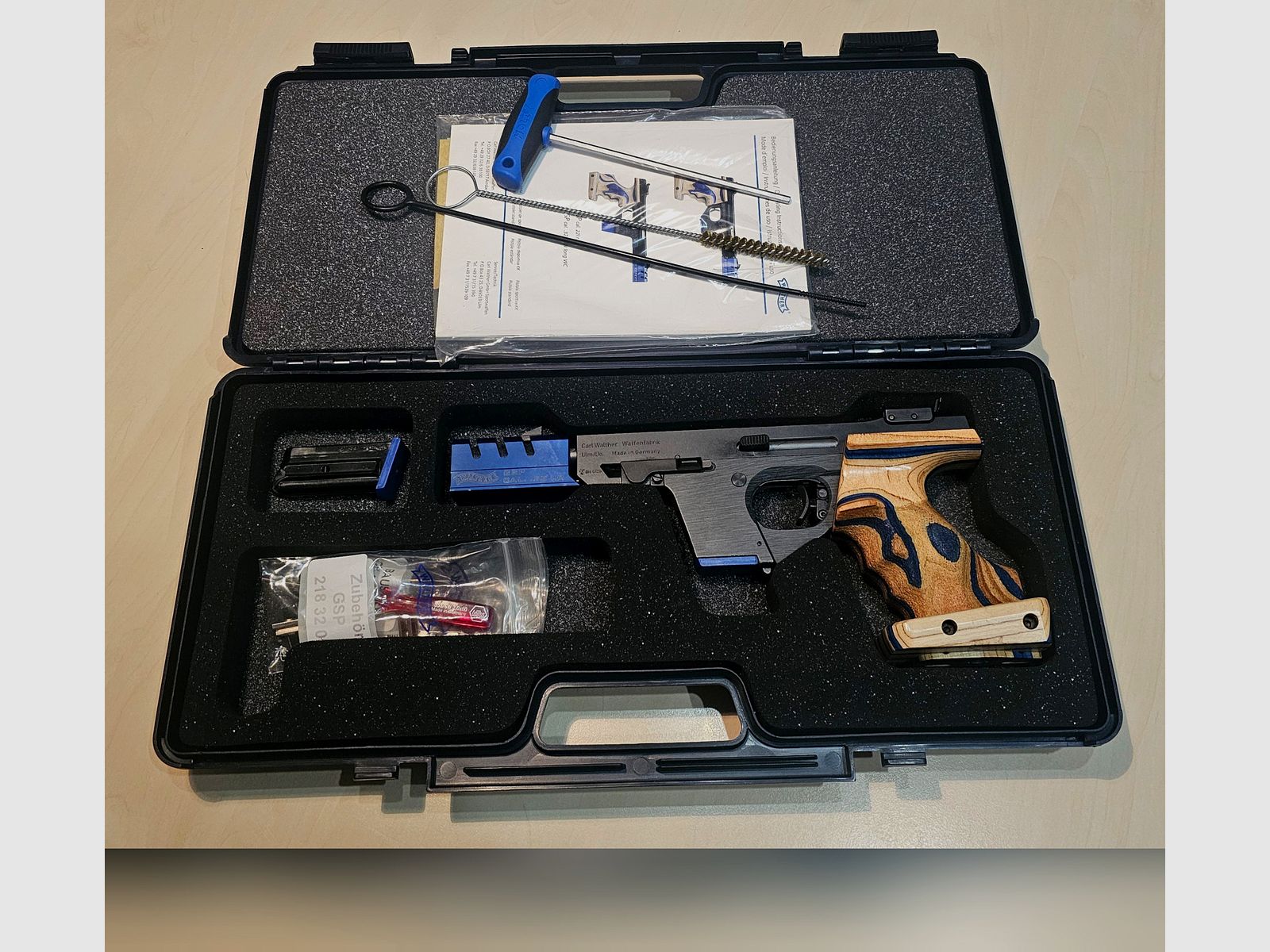 Sportpistole Walther Gsp Expert 22lr mit Linksgriff