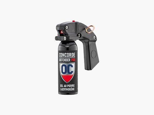 Bombe aérosol Gel Poivre PRO OC 100ML poignée Concorde Defender