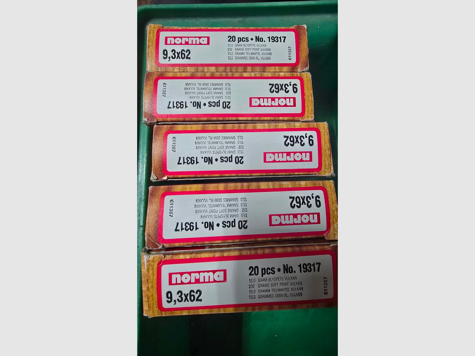 Hülsen 9,3x62 Norma
