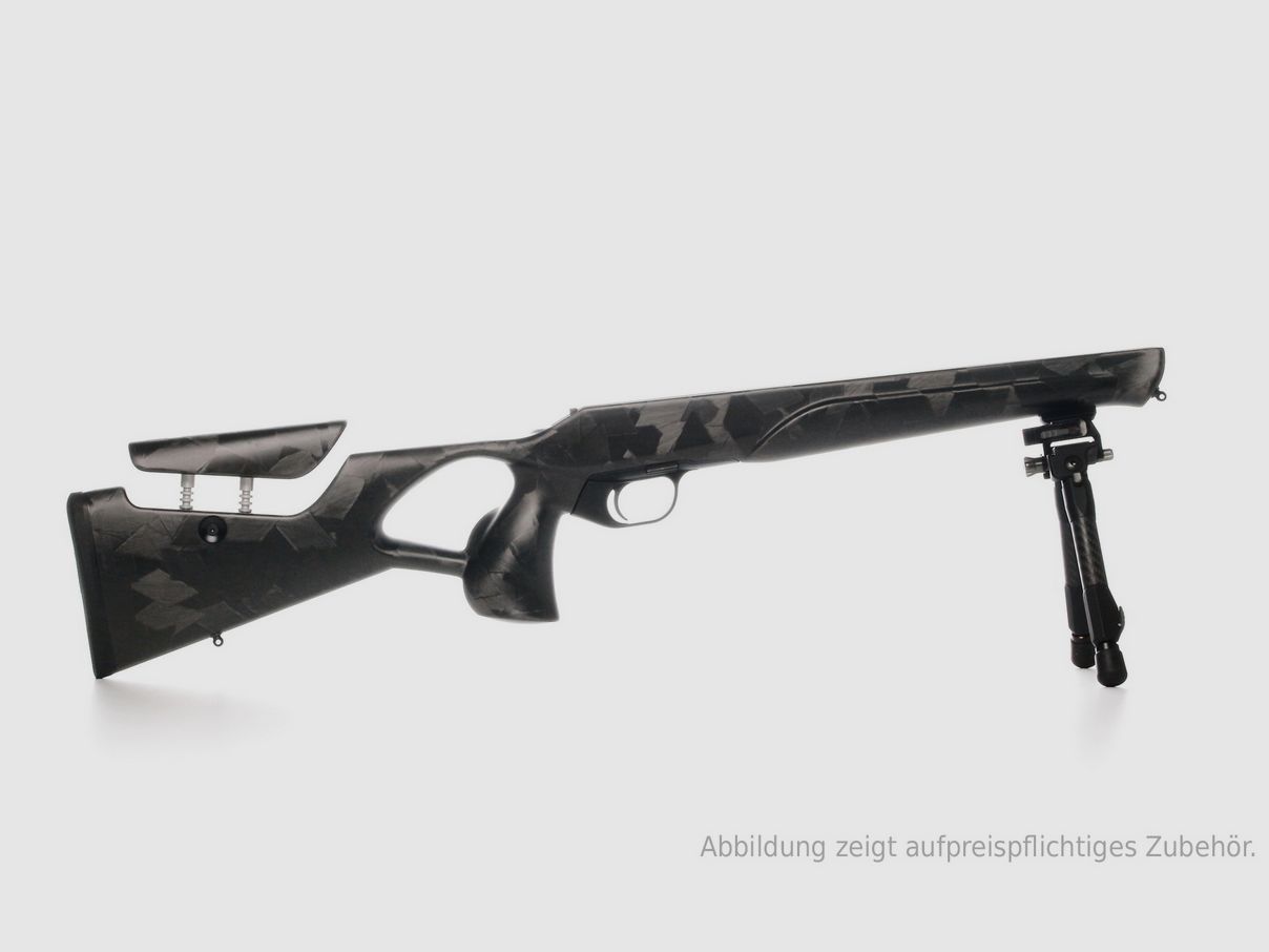 Raven Carbonschaft – M82 – do Blaser R8 – Polowanie Match (22MM) – Carbon Camo – w tym adapter Spartan