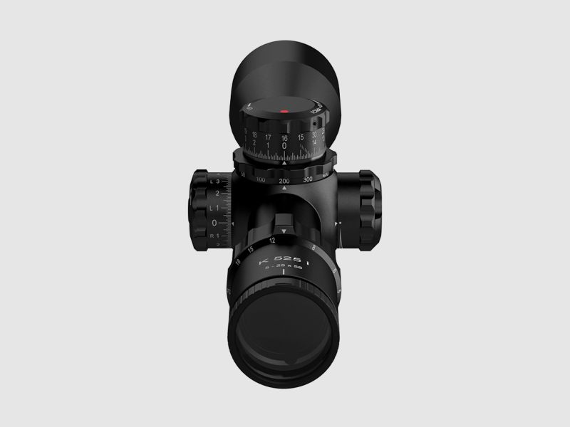 KAHLES K525i 5-25x56 reticle MOAK