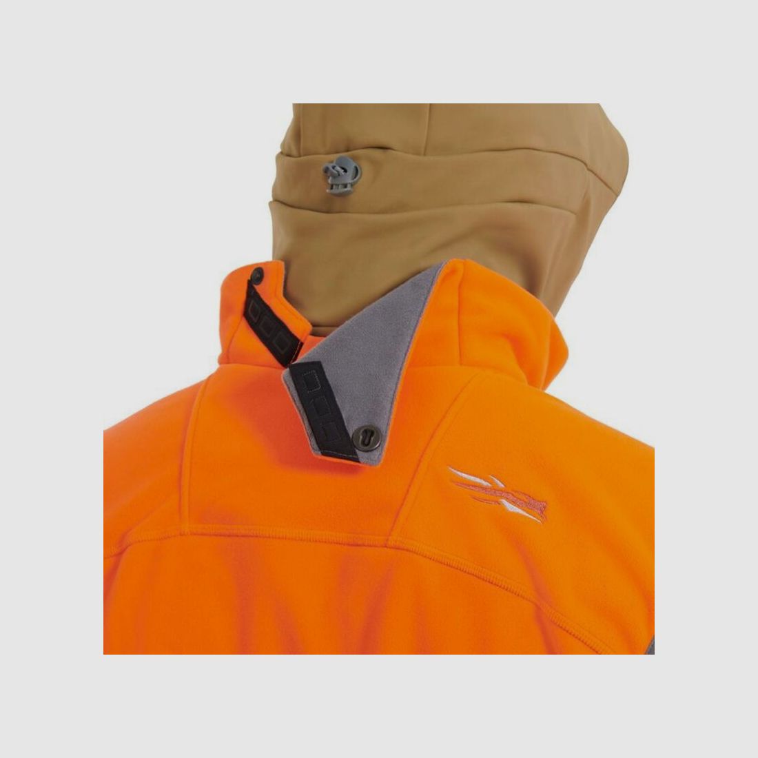 Sitka Herren Fleeceweste Stratus Blaze Orange