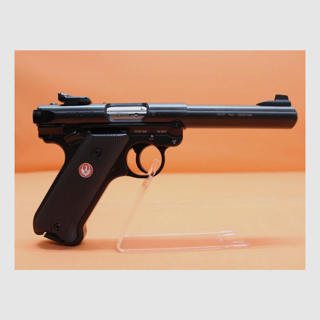 Ruger Ha.Pistole .22lr Ruger MARK IV Target Black 5,5" Lauf/ Bull Barrel (.22lfB/.22L.R. MK4)
