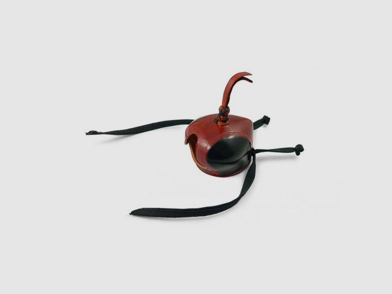 Puma Falkenhaube, schwarz/braun, genäht, Gr. 8