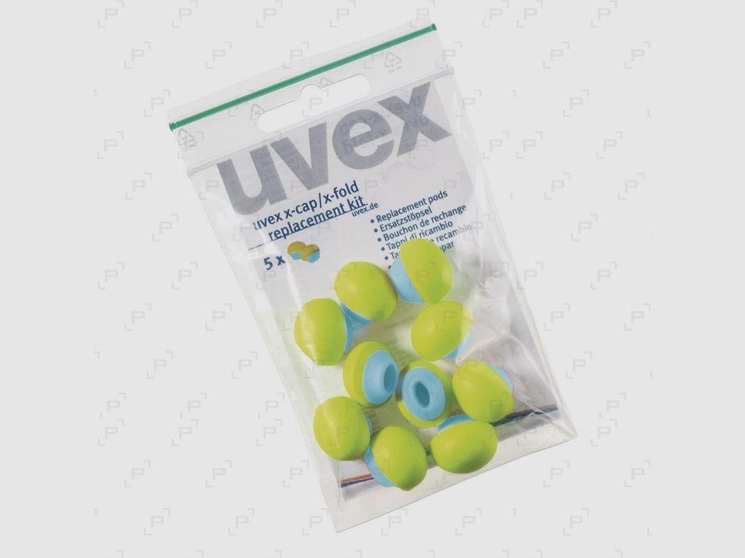 Ersatz-Ohrstöpsel UVEX X-CAP - X-FOLD