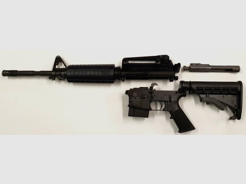 NORINCO Halbautomatische Büchse Norinco CQ-A AR15 M4 14,7" im Kaliber 223rem.Tragebügel,Delta-Visierung