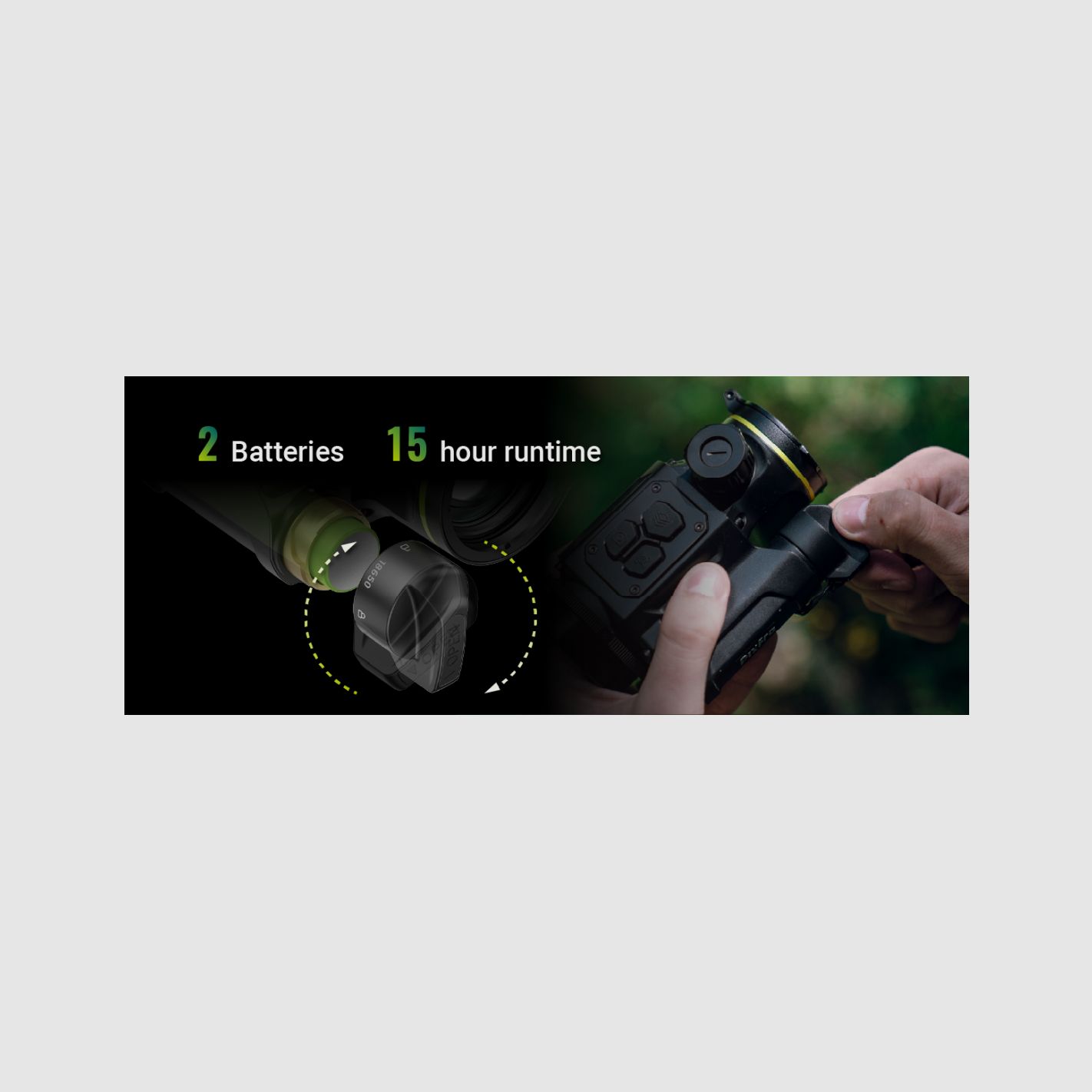 Clip-On Wärmebildgerät PIXFRA Taurus mit Laser-Entfernungsmesser LRF., Bild 8 von 12