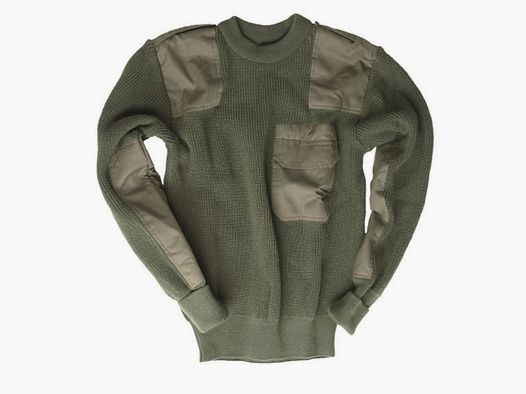 BW PULLOVER NACH TL - OLIV - POLYACRYL