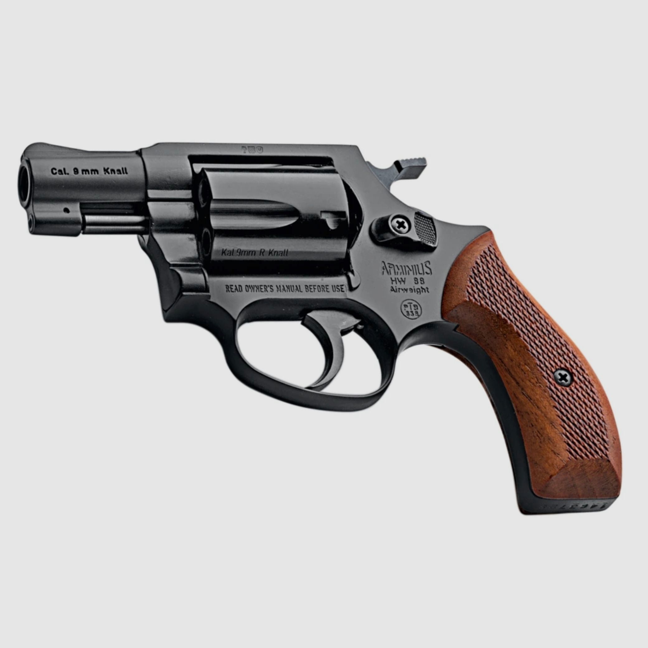 Weihrauch Sport Schreckschuss Revolver HW 88 Super Airweight 9mm R.K.
