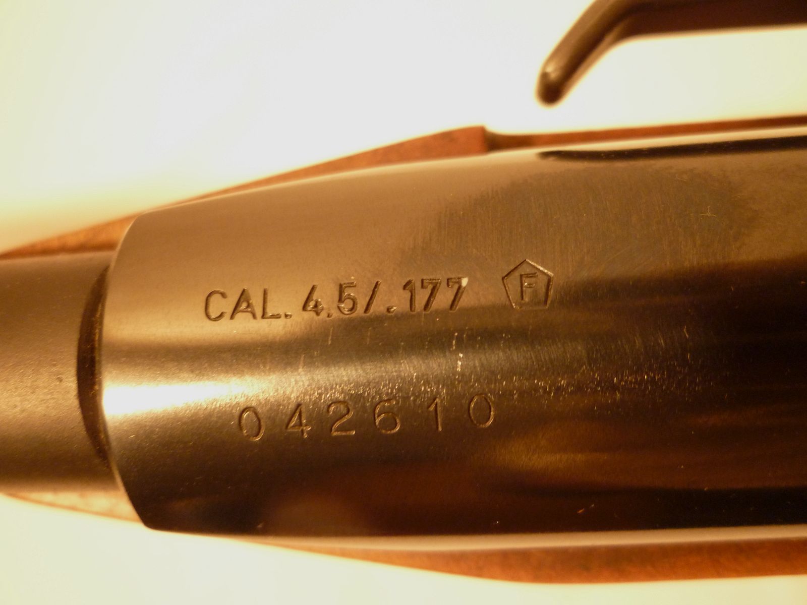 Match-Luftgewehr Diana 75 rechts Seitenspanner TOP ERHALTUNG !!