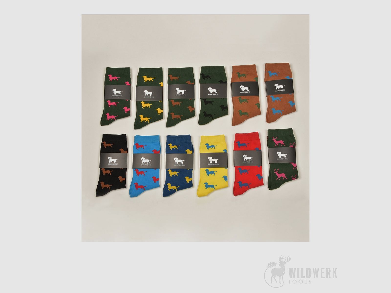 Krawattendackel funny socks