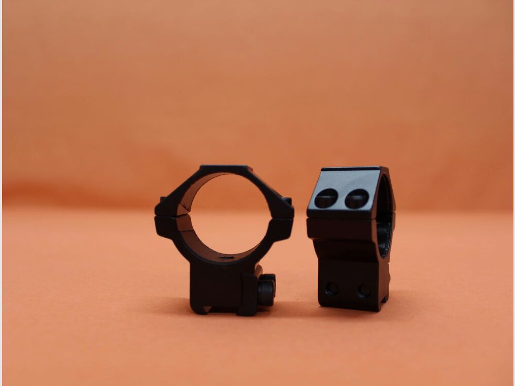 UTG - Leapers UTG Accushot Montageringe 30mm Medium (RGPM-30M4) Alu schwarz matt f. 11-13mm Prismenschiene BH=14mm