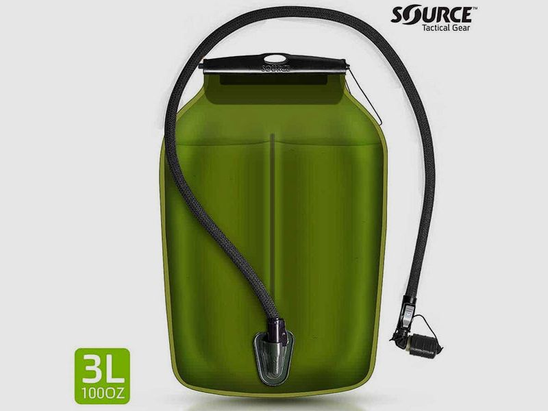 WLPS 3L hydration bladder, low profile, storm valve, image 1 of 3