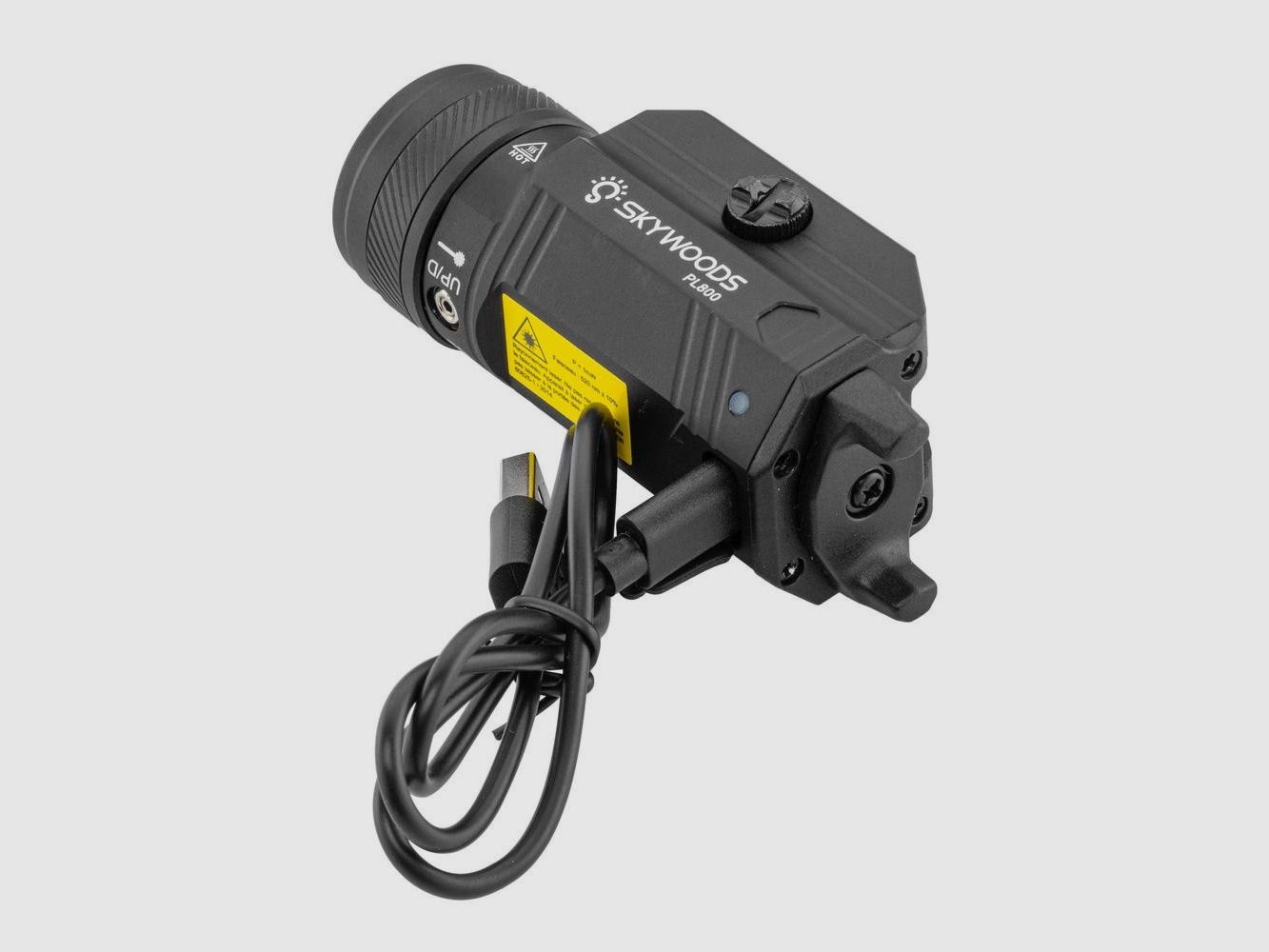 Skywoods PL800 Taktische Laserlampe - 800 Lumen Leistung - Integrierter roter Laser - Präzision und Vielseitigkeit in der Jagd, Bild 5 von 8