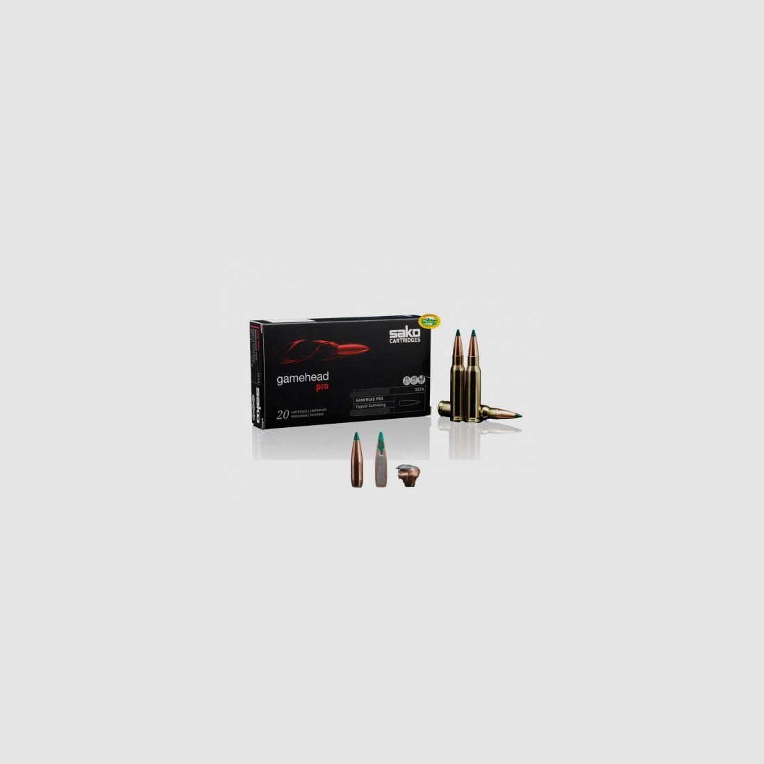 SAKO Munition Kal. 243 Win GAMEHEAD SP 100 gr. 113E