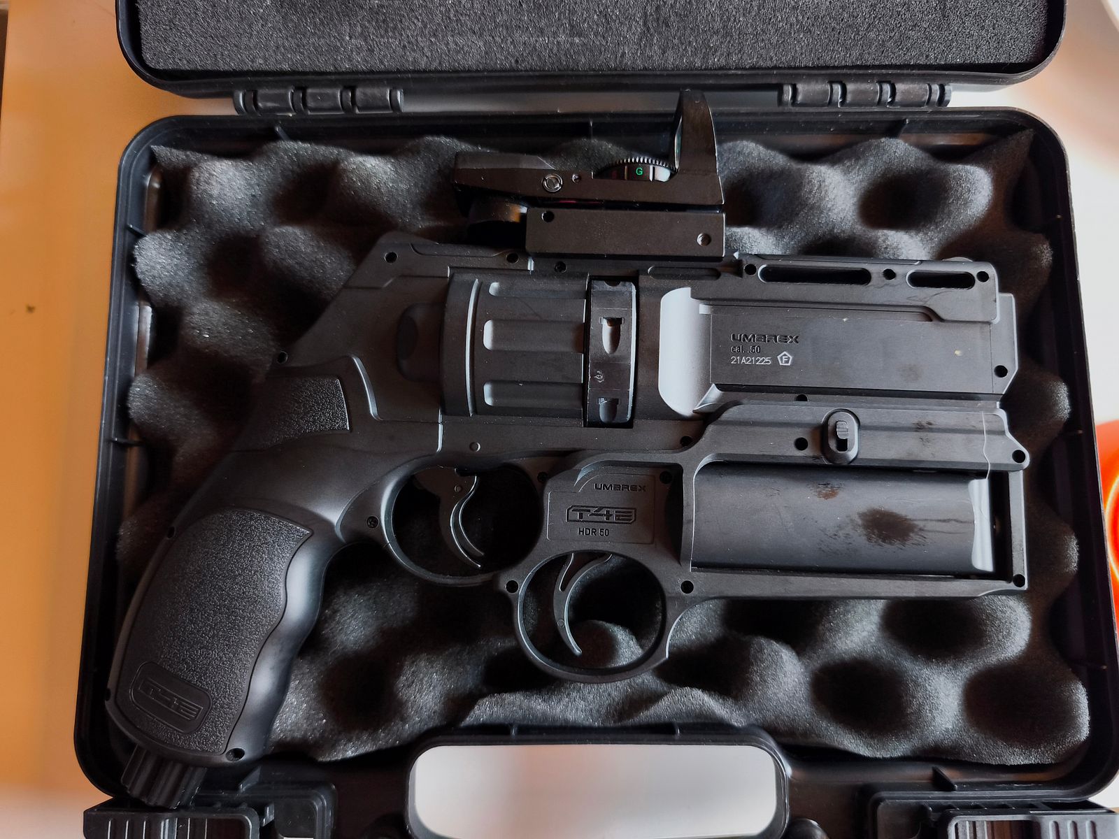 HDR 50 incl. accessories Cal.50 T4E RAM .50