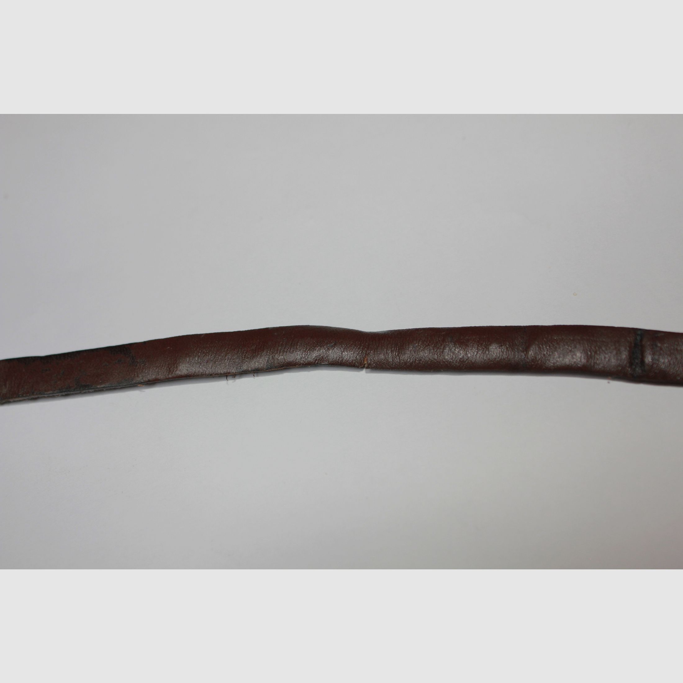 Leder-Frosch und Faustriemen defekt  // AK 6h3 Bajonett Rumänien