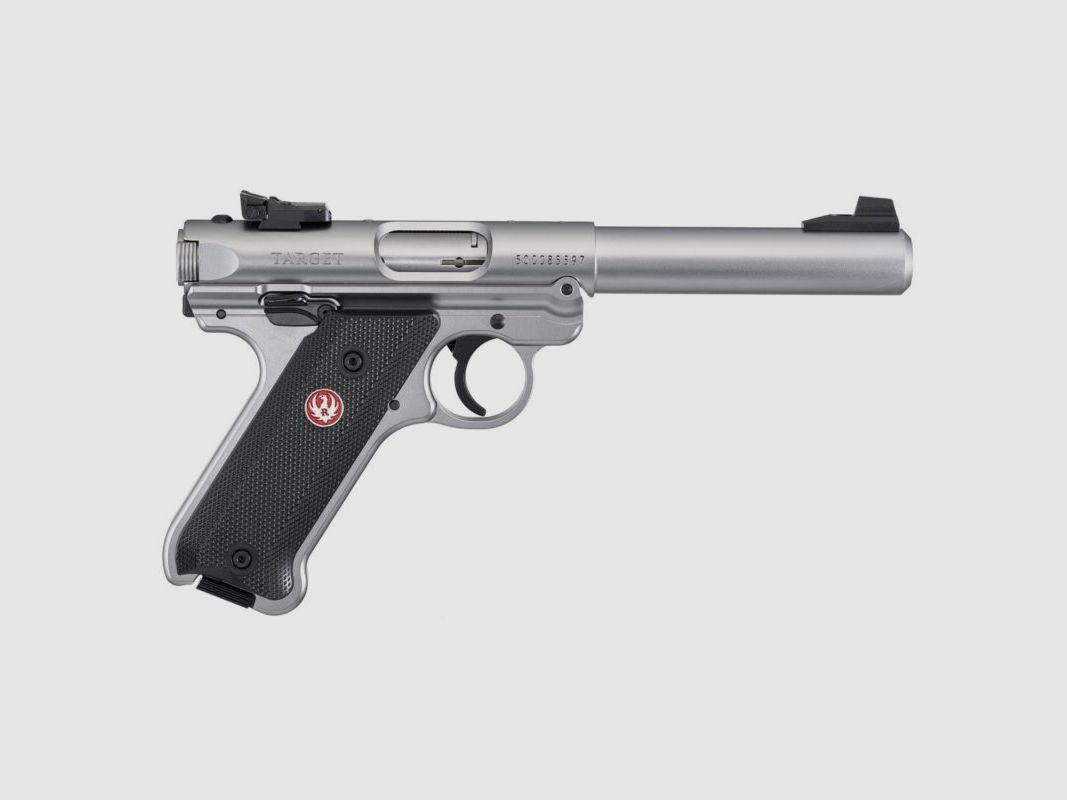 Ruger Mark IV Target Pistol Stainless .22 lr. | 5.5", image 2 of 8