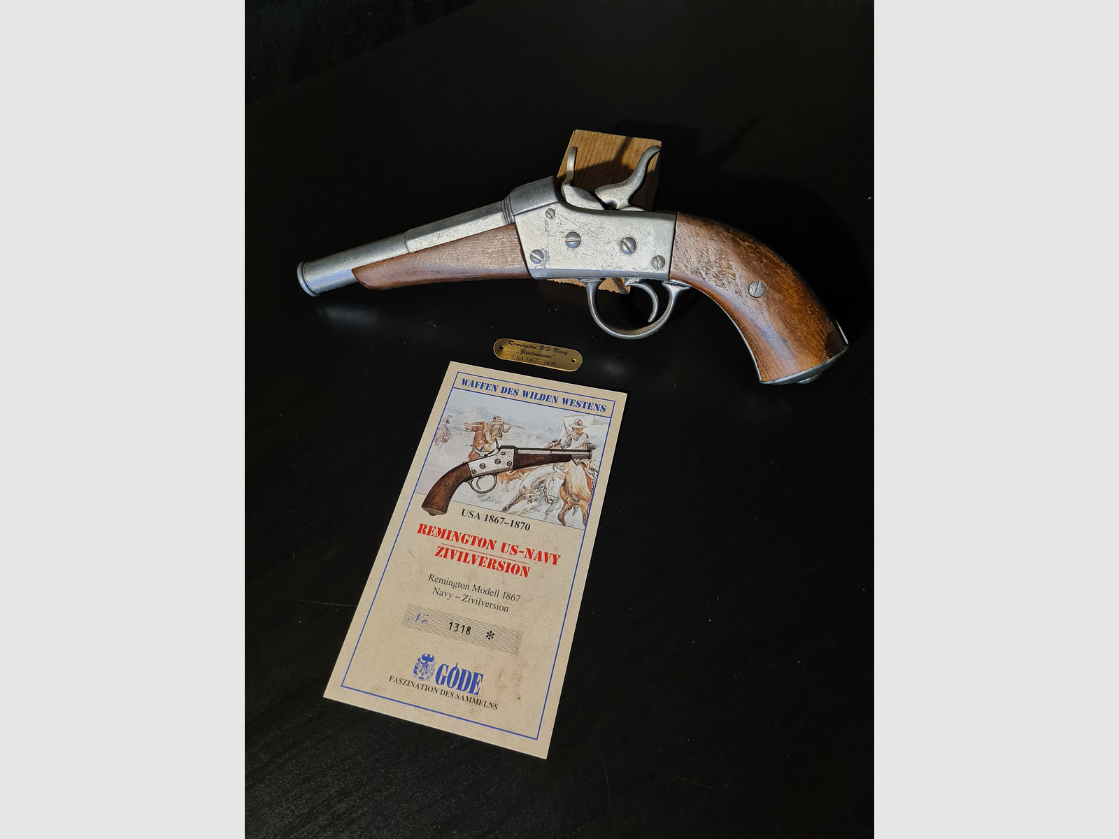REMINGTON US-NAVY WERSJA CYWILNA Broń dekoracyjna