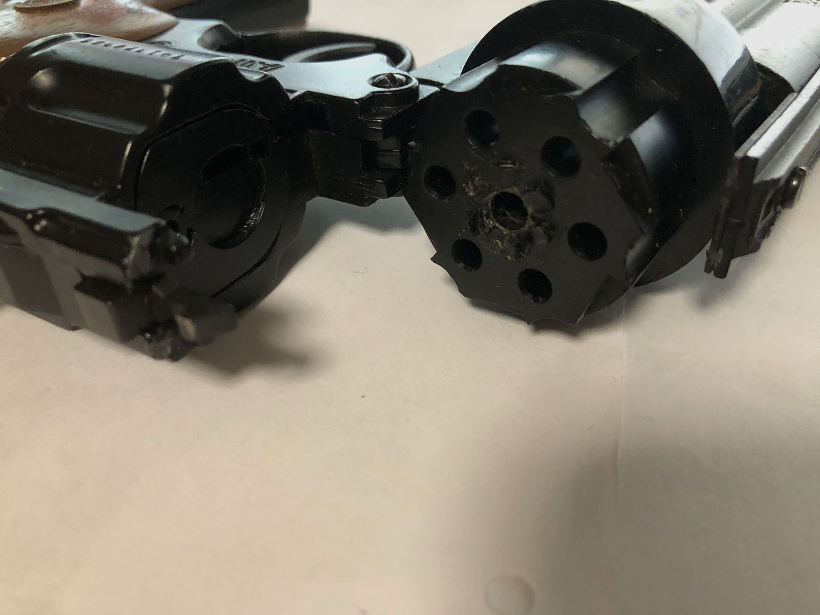 Training revolver (caliber 357) for the discipline 2.55.