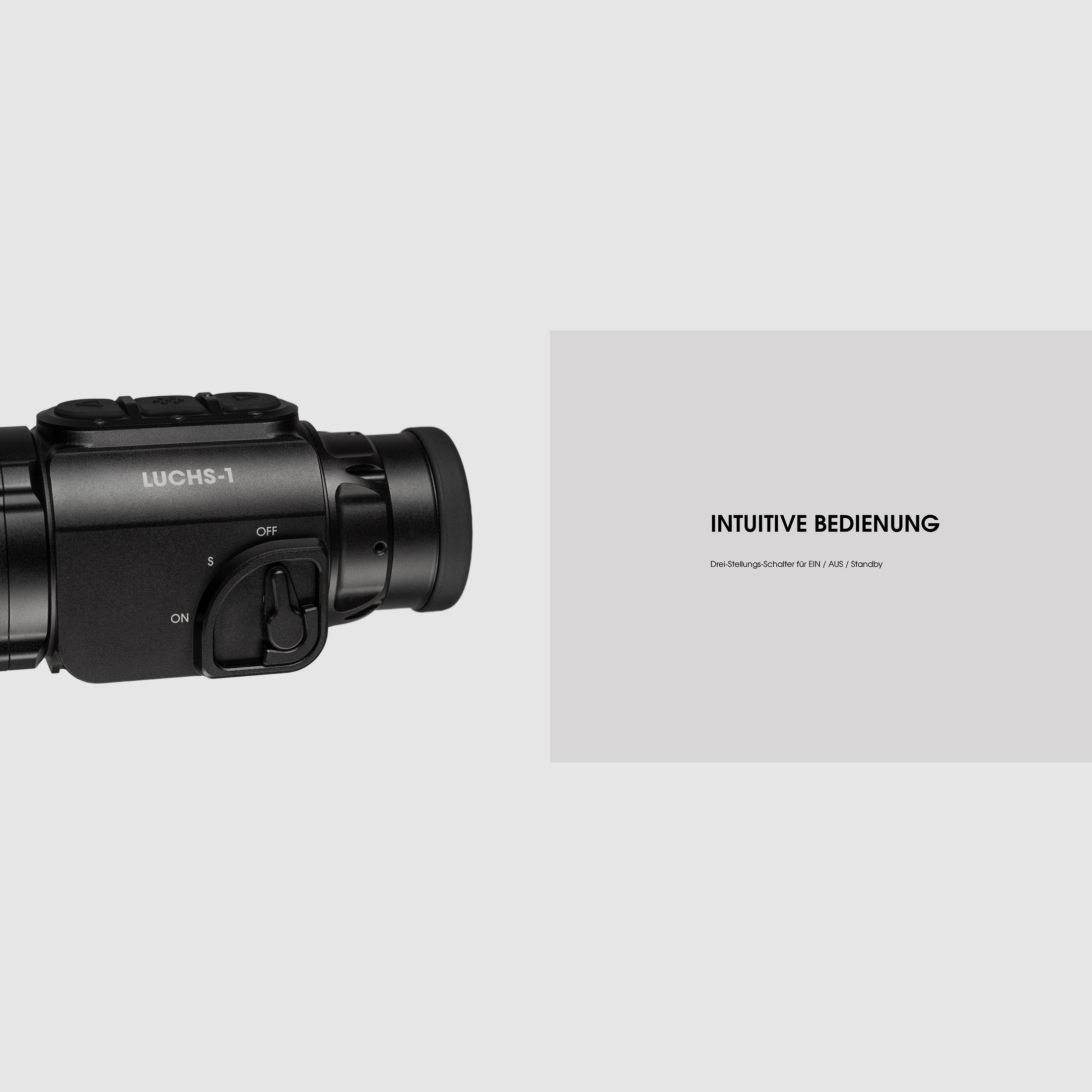 Liemke 80111556 LUCHS-1 thermal imaging attachment 640x512 sensor 1750m range