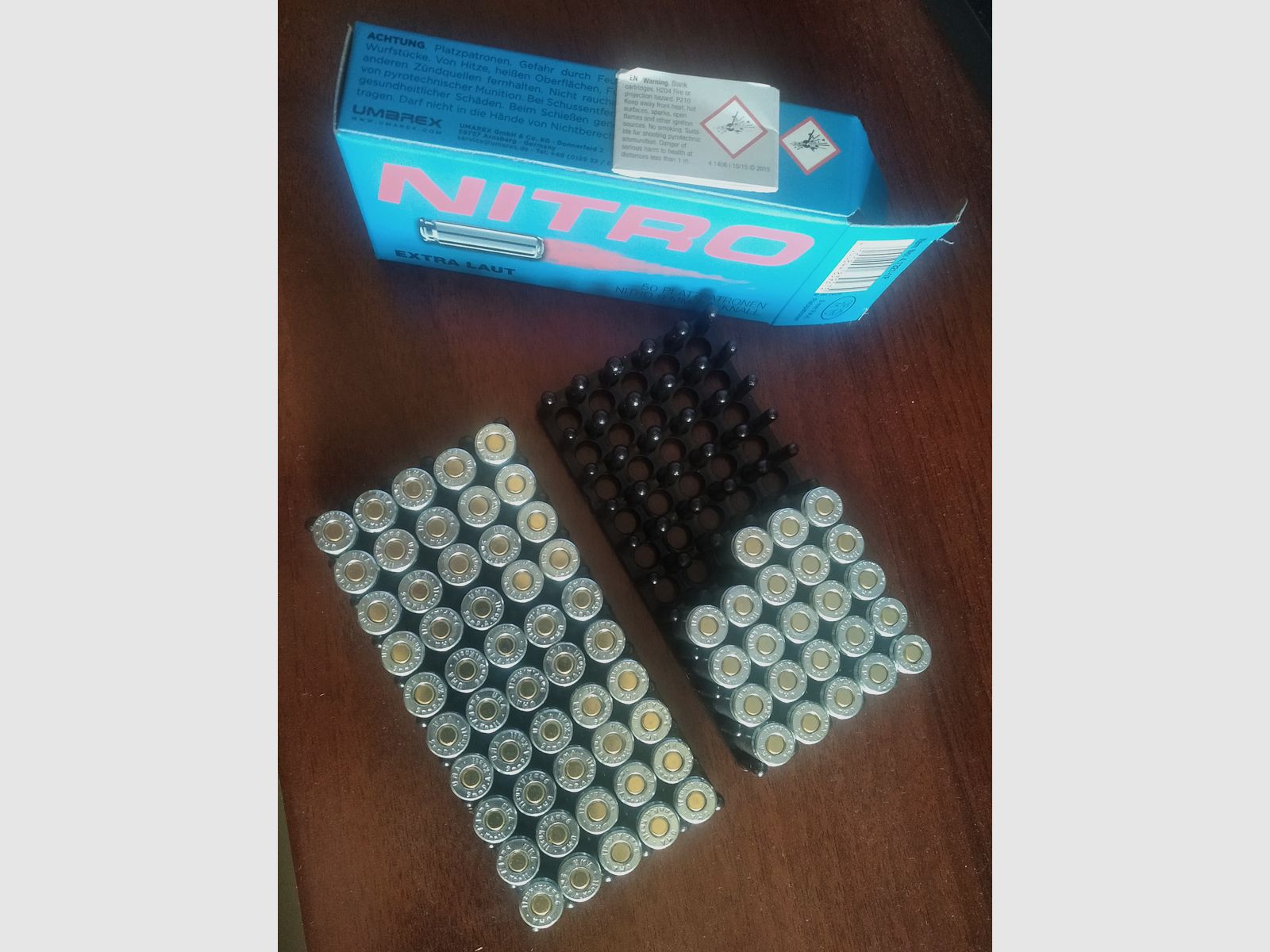 9mm blank cartridges 73 pieces from Umarex