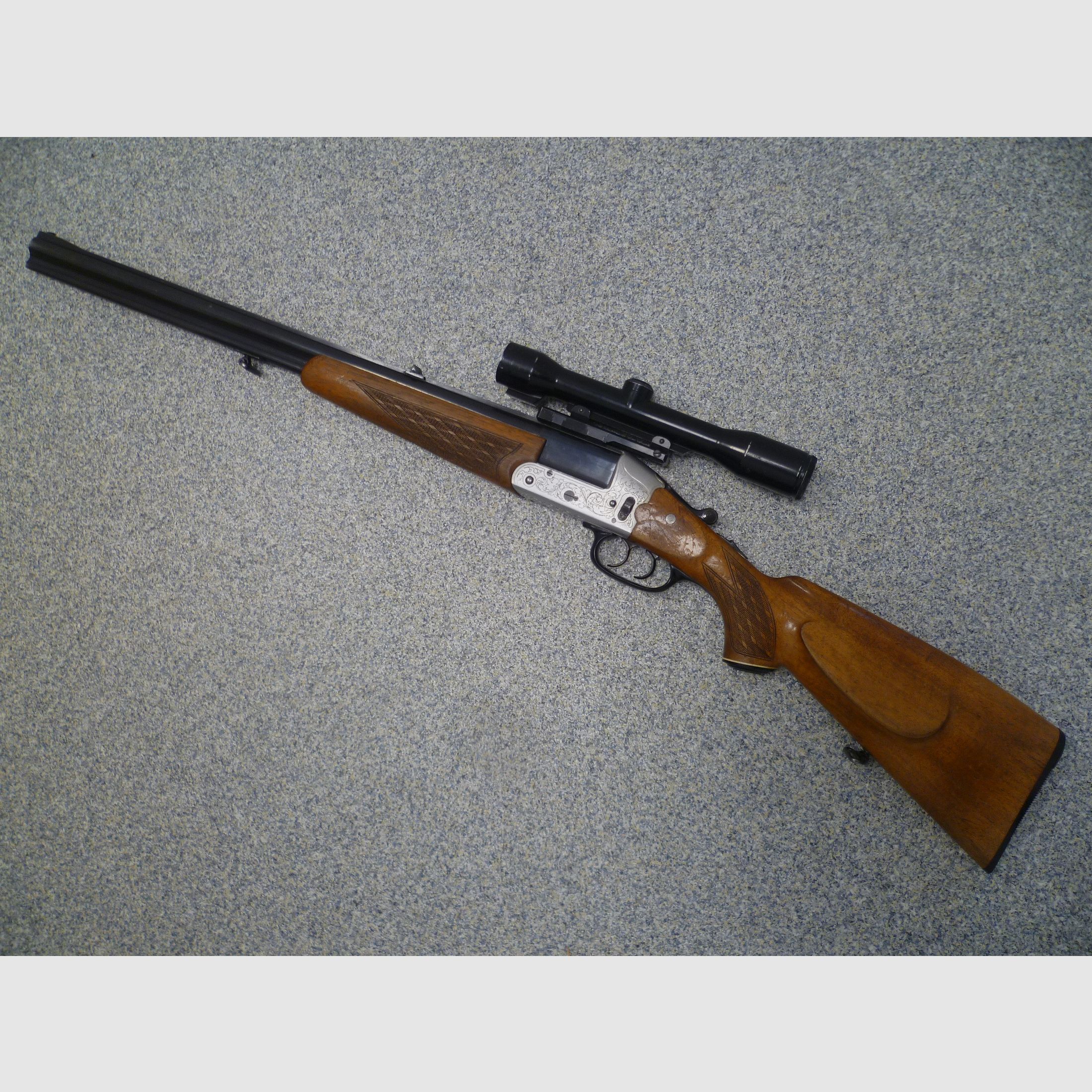 Bockbüchsflinte Heym Mod. 22 F .222 Rem.Mag. & 16/70