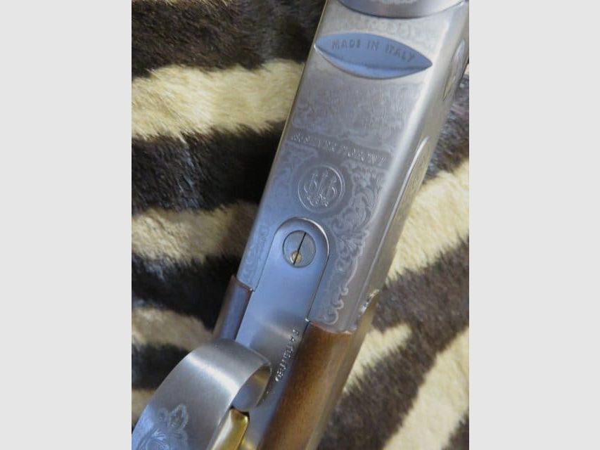 Bockdoppelflinte BERETTA 686 SP I Kal.20/76 Läufe 76 cm 5 Chokes – Waffenkoffer, Bild 6 von 12