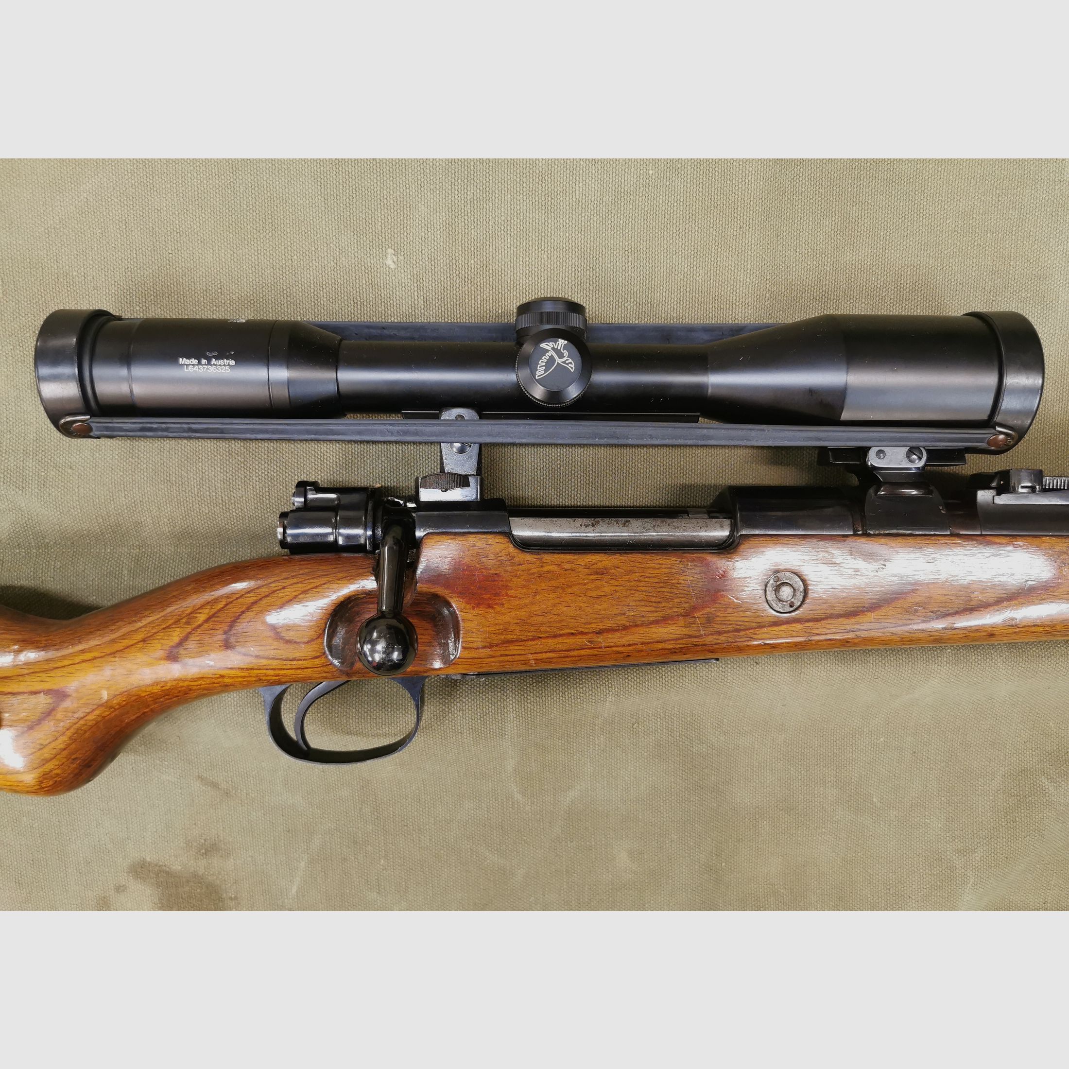 K98 Mauser Kaliber: .308Win mit ZF Svarovski Habicht 6x42 