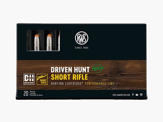 RWS 30-06 10,7G 165GR DRIVEN HUNT GREEN BEZ OŁOWIU BTE20