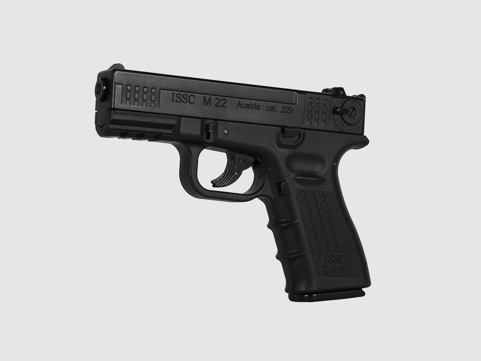 ISSC M22 Schwarz 4,5mm BB - Druckluft Co2 Blowback, Bild 3 von 4