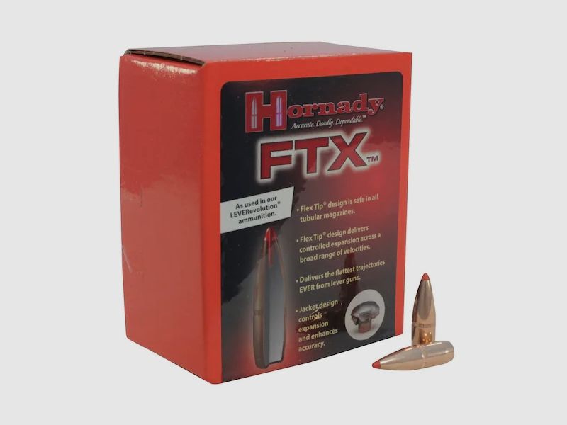 Hornady Geschoss .338/.338 (Marlin Express) FTS FLEX TIP 200GR 100 Stück