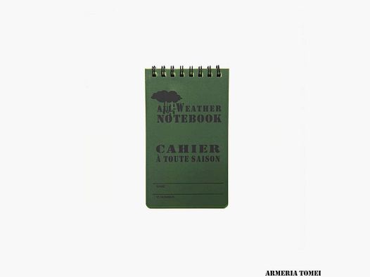 FOSCO INDUSTRIES – BLOCCO NOTE PICCOLO IMPERMEABILE