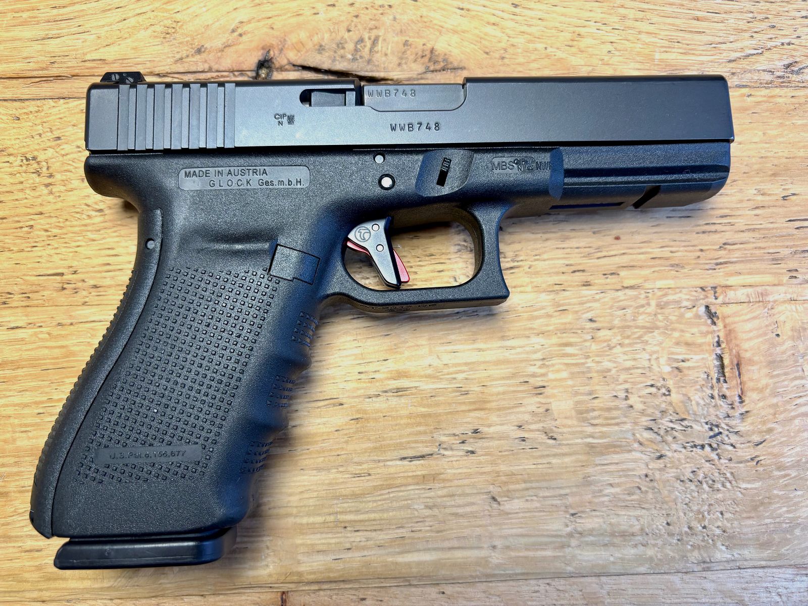 @TOP@ Glock 21 Gen. 4 Kal. .45Auto komplett set mit Timney Sport Abzug