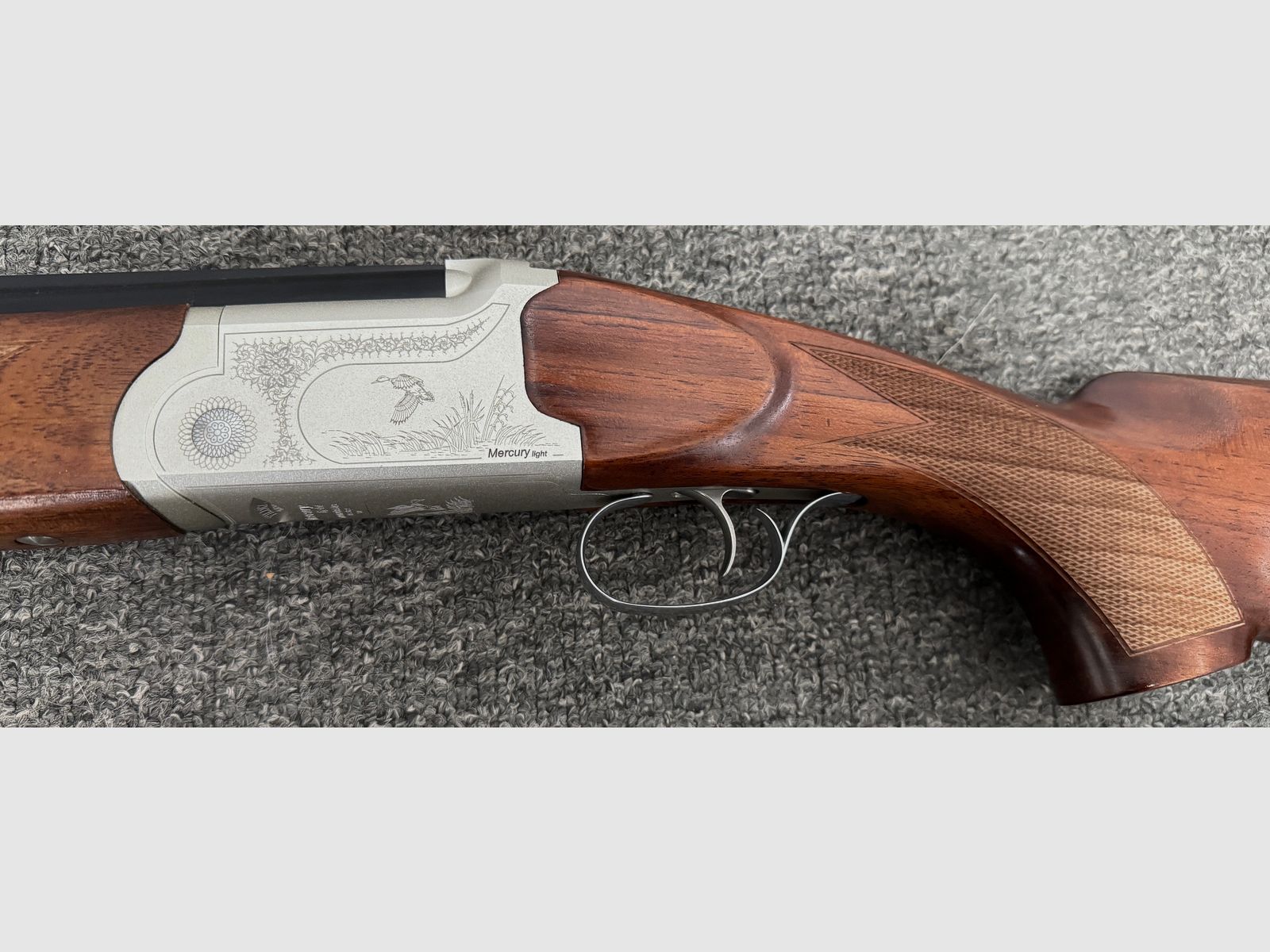 Mercury Bockdoppelflinte Light Silber Stahlschrotbeschuss
