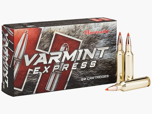 Hornady Varmint Express 6mm Creedmoor 87GR V-Max 20 Patronen