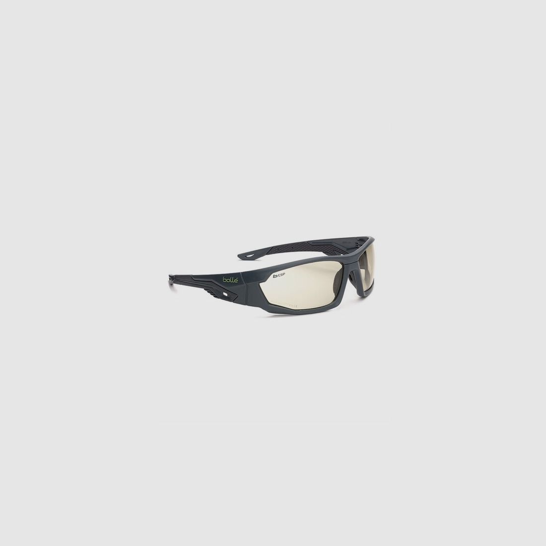 Tactical Brille Bollé®"Mercuro CSP" (bei Wechsellicht) Grau / Schwarz - Outdoorbrille