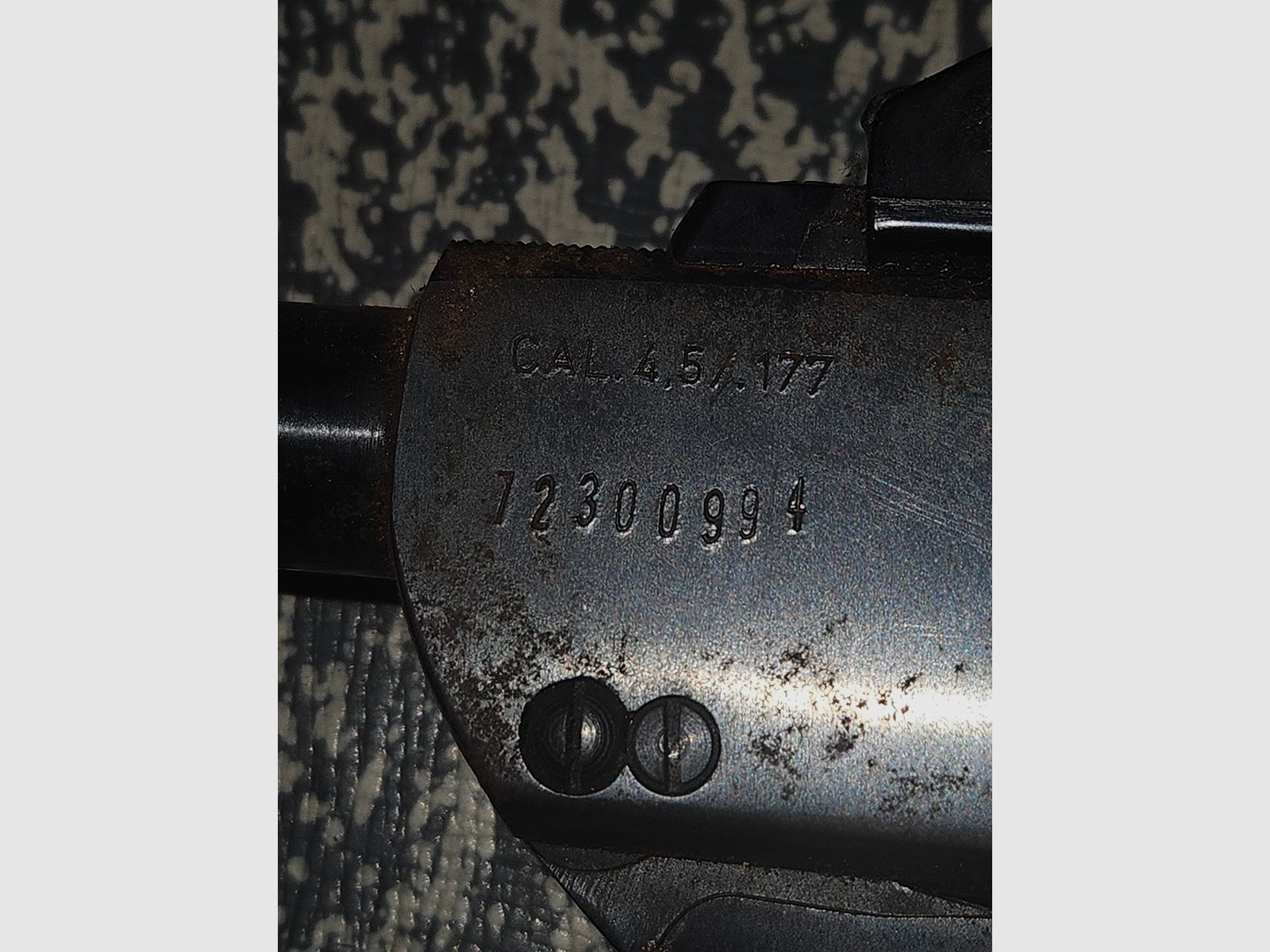 Diana Mod. 35 carabine à air – rareté AVANT 1970 avec numéro de série – 50 ans inutilisée