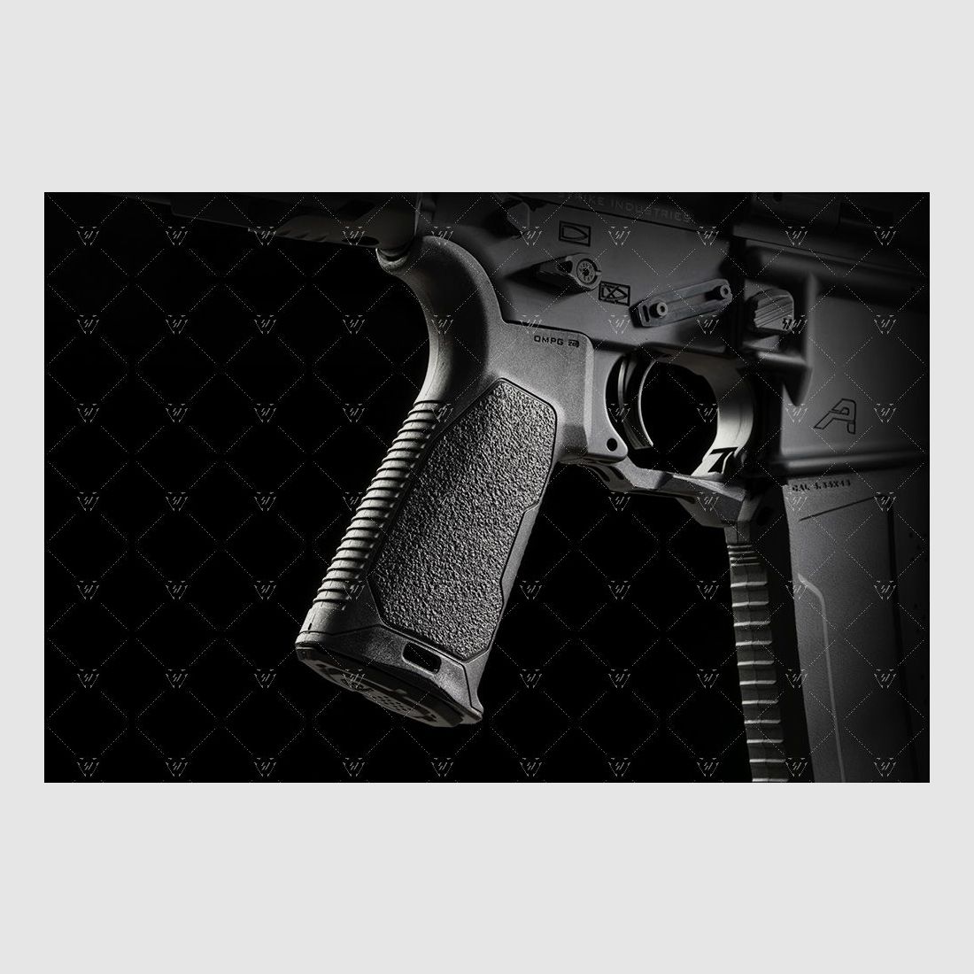 STRIKE INDUSTRIES AR OMPG Pistol Grip 15° BLK, Bild 7 von 9